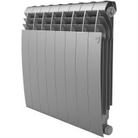 Радиатор Royal Thermo 500 х 8 секций BiLiner Silver Satin биметаллический секционный